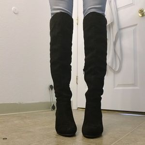 Over the knee boots